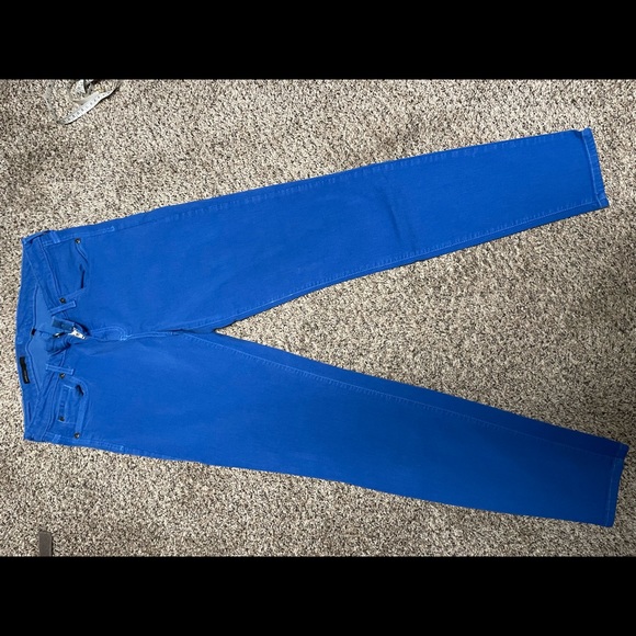 Royal Blue Kut from the Kloth Skinny Jeans size 8 - Picture 2 of 9